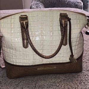 Brahmin cross bust purse